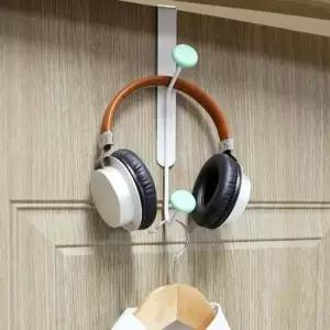 모자 LQA356M6 가방 옷걸이 무타공 도어 2단 철제후크행거 MINT