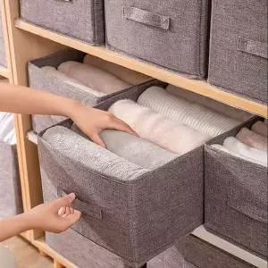 접이식 BED649Y2 패브릭 옷수납박스 정리함 수납함 리빙박스