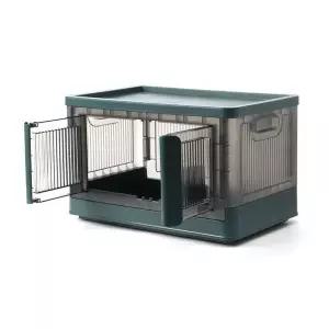 [하프클럽/셀러허브]유어홈 폴딩 리빙박스 32L 다크그린