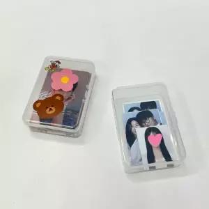 [골드스마일]투명 포토카드 케이스