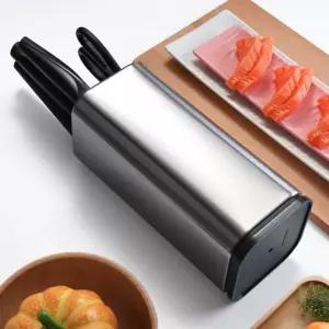 스테인리스 칼보관함 칼블럭 칼꽂이 싱크대 수납 통