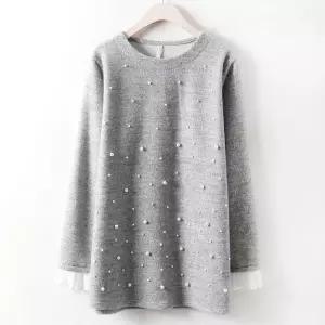 아이우먼 블링펄배색루즈티 MN0489M601 빅사이즈 (45624846A)