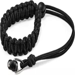 TLEVZKM 카메라 손목 스트랩 GOPRO Insta360 DJI 셀카봉 캐논 니콘 소니 DSLR 카메라용 1/4-20 나사로 조절