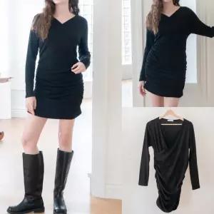 위쉬몰 RD 브이랩기모셔링원피스(X066H601) 빅사이즈 (45329032A)