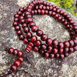 불교용품 단주 단풍나무 백팔염주 합장주 108염주 팔찌 목걸이fgh497