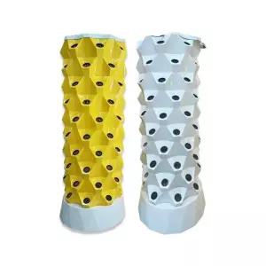 타워형 수경 재배기 식물 텃밭 키우기 채소 DIY 실내 6단