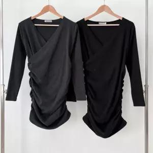 빅사이즈랩원피스 T389L412 꼬임셔링랩브이원피스 RD (27713226A)