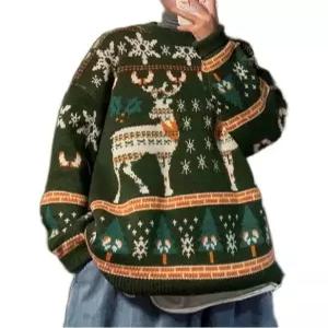 스웨터 루즈핏 의상 커플티 맨투맨 커플룩 긴팔티 남녀공용