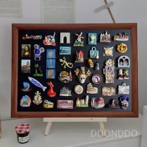 여행 포토 기록 게시판마그넷 장식 스탠드 미니어처 인테리어 마그넷보드 꾸미기