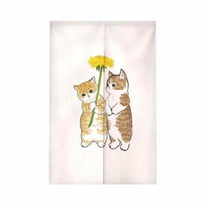 주방 바란스 커튼 간이 창문 부부새 65x90 가리개 방문 가림막 공간분리 화장실 중문