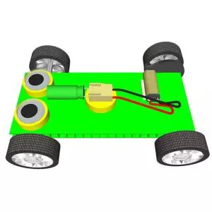 중등과학 태양광실험용 자동차만들기 조립교재 원리학습 아기교구 DIY키트 기초로봇