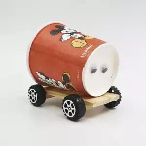 초간단 과학실험 종이컵자동차 교구 키트 화학수업 조립교재 만들기과확 관찰놀이