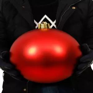 대형오너먼트 성탄절 트리장식 교회 볼 장식품 카페 연말파티