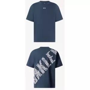 오클리 중고생 대학생 남성 블루반팔티 스포츠코디 기능성셔츠 활동성좋은 편안하게입을수있는 깔끔한티