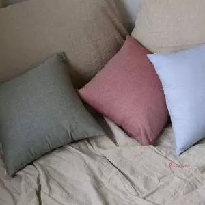 아잠쿠션 커버 선염순면 쿠션솜 멜란지mno800