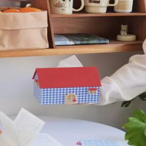 하우스 티슈 케이스 각티슈 방수 두루마리 인테리어