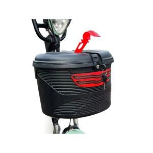 전동자전거가방 플라스틱 박스 흑백 전기 바구니 대형 상자 커버 DS RD DS-A9