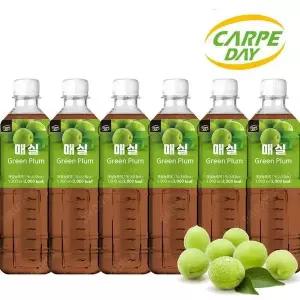 [셀러허브]까르페 매실 차 1000ml 6개 과일 음료 아이스티 원액 희석 (S13861756)