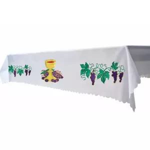 성찬식 재단 용품 성찬보 천 성례 예배 기독교 세례