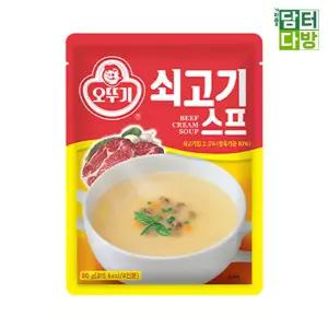 80g 5개 X 오뚜기 쇠고기스프