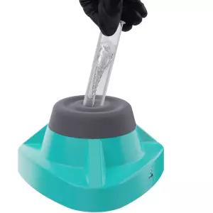 미니 볼텍스 믹서 10000RPM 랩 에어 브러시 페인트 잉크용 젤용 셰이커 내장 충전식 배터리 - 시안