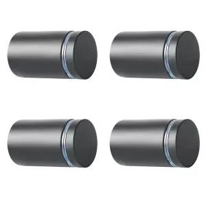 Alise 1 x1.38 표지판 고정 나사 아크릴 액자 유리 광고 못 스테인리스 스틸 장착 브래킷 하드웨어 매트