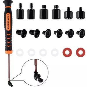 PS5 ASUS MSI 기가바이트 NGFF 마더보드에 적합한 ASTARON M.2 SSD 나사 키트 Nvme M2