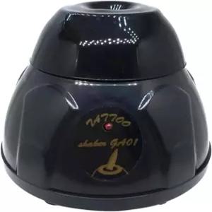 타투 잉크 믹서 셰이커 전기 안료 기계 5200RPM 랩 볼텍스 교반기 셰이커(블랙)