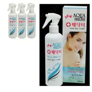 목욕세제 아쿠아필링 목욕용품 때닥터 300ml 3개