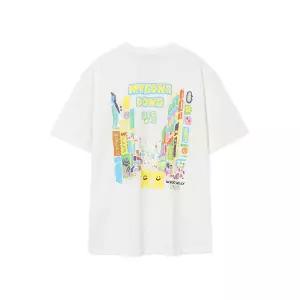 와키윌리 WACKY WILLY 명동 그래픽 반팔티셔츠 화이트 WA2503STS2WH 128982