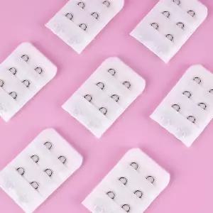 [룽스]화이트 화이트브라연장 2버튼 2버튼연장후크