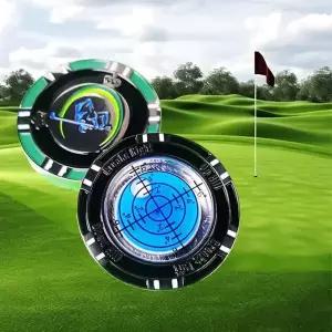 골프 수평계 양면 볼마커 경사체크 수평 골프공 마커 경사도측정