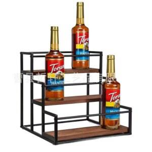 디스플레이 위스키선반 스탠드 Jsskeeim 목재 와인잔걸이 내구성 걸이 계단식 장식장