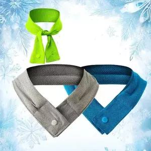 [셀러에이드]2개 ICE 쿨도리 얼음 머플러 스포츠 스카프 여름 등산 골프 낚시