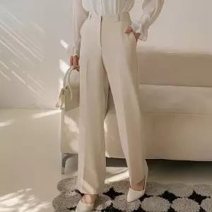 [신상오픈런]하프밴딩 일자정장바지 스프링 고스판 부츠컷슬랙스 (30098622)