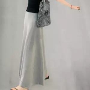 [신상오픈런]여성 클래식 하이웨이스트 A라인 롱 스커트 (42297507)