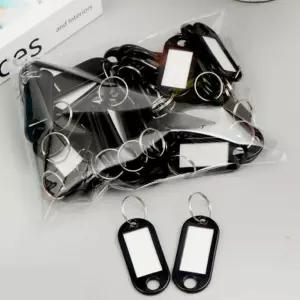 캐리어 네임택 키링 대용량 가방 네임태그50개입 1세트 캐리어 네임택 키링