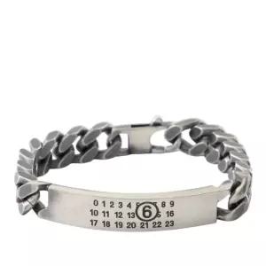 MM6메종마르지엘라 미니멀 로고 아이디 태그 팔찌 SM6UY0049 SV0235 954