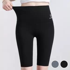 하이웨스트 슬림핏 5부 레깅스 여성레깅스 여성면레깅스