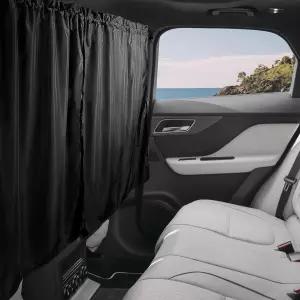 NEMTMCUA 자동차 프라이버시 커튼 - 뒷좌석 암막 태양 음영 여행 캠핑 낮잠 수면을 위한 측면 창문 커버