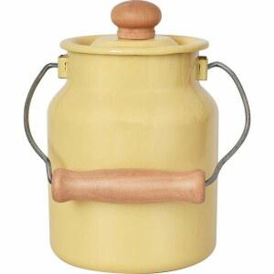 주방 법랑 주전자 에나멜 미니 인덕션 난로 옐로우 캠핑 감성