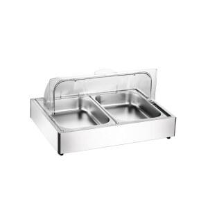 소형 바트 스텐 반찬통 스타일 5칸 업소용 뷔페 서양 식당 셀프바 호텔