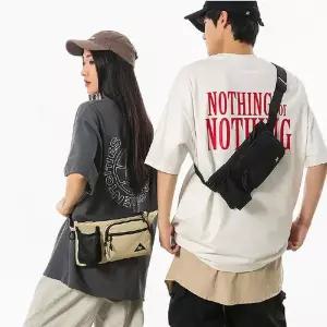 (이거찜) 엣지 슬링백 크로스 힙색 허리가방 스포츠 등산 힙색