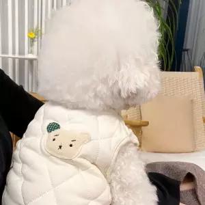 강아지 후드티 무지 애견 따뜻한 강아지옷 가을 겨울용