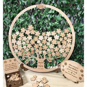 서명판 생일 파티 액자 투명30cm 40개 돌잔치 결혼식 원형 동전