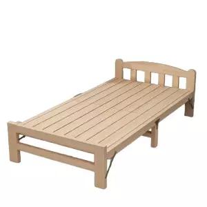 간이 프레임 평상 접이식 가정용 침대 침상 원목 마루