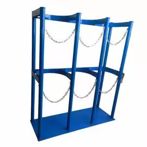 주택 가스통 보관대 안전 철제 거치대 고정 랙 프로판보관함