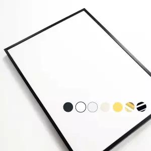 슬림액자 모던 프레임 A1사이즈 다양한색상 인테리어액자 대형액자