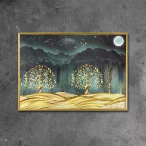 황금돈나무 202 추상화 인테리어 슬림액자 A2사이즈 거실액자 사진액자