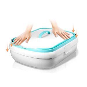 접이식 고양이 이동식 휴대용 블루 대형 상자 여행 화장실 DS ND DS-VY